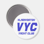 Aimant Club nautique de Vladivostok (Recto/Verso)