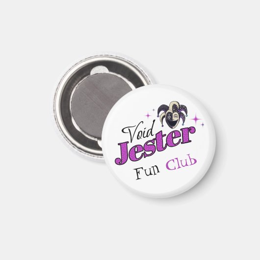 Aimant Club Void Jester – Fou Rieur Chaos (Recto/Verso)