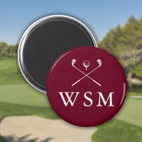 Clubs de golf personnalisés avec monogramme de Bou