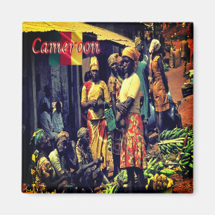 Aimant CM - Cameroun - Kamerun féminin