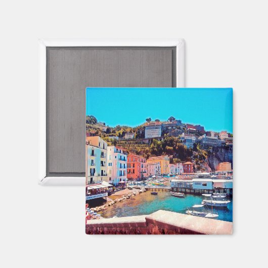 Aimant CMP005 SORRENTO, Campanie, Italie, Frigo (Recto/Verso)