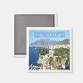 Aimant CMP031 SORRENTO, CÔTE AMALFI, Italie, Réfrigérateu (Recto/Verso)