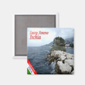 Aimant CMP084 ISCHIA, LACCO AMENO, Frigo (Recto/Verso)