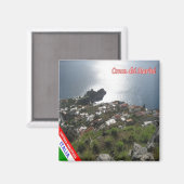 Aimant CMP111 CÔTE AMALFI, Conca dei Marini, Frigo (Recto/Verso)