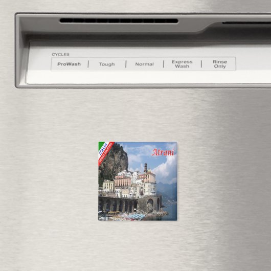 Aimant CMP113 CÔTE AMALFI, ATRANI, Italie, Réfrigérateur (In Situ (Lave-vaisselle))