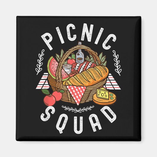 Aimant Cnic Squad Funny Family Reunion Friends Cnicking Q (Devant)