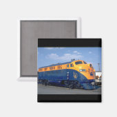 Aimant CNJ EMD F-3A #56. (train ; sky_Trains (Recto/Verso)