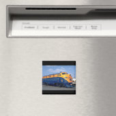 Aimant CNJ EMD F-3A #56. (train ; sky_Trains (In Situ (Lave-vaisselle))