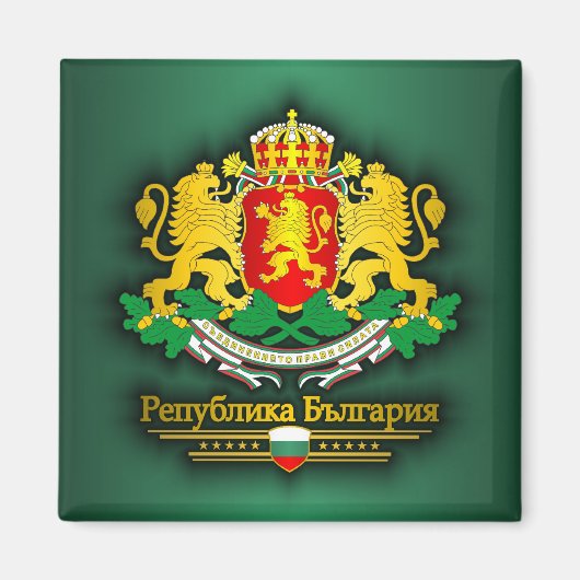 Aimant COA Bulgarie (Devant)
