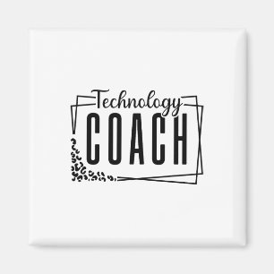 Aimant Coach en technologie pédagogique design cool pour