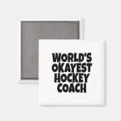 Aimant Coachi du mentor principal des entraîneurs de hock (Recto/Verso)