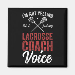 Aimant Coaching autocar de crosse Lacrosse Player Quot