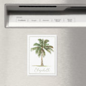 Aimant Coastal Palm Tree Personalized (In Situ (Lave-vaisselle))
