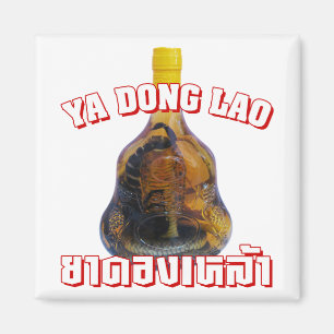 Aimant Cobra Snake Vs Scorpion Whiskey ... Yadong Lao