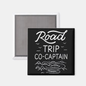 Aimant Cocapitaine de road trip I (Recto/Verso)