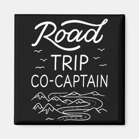 Aimant Cocapitaine de road trip I (Devant)