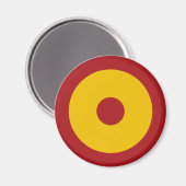 Aimant Cocarde espagnole, Spanish Roundel (Recto/Verso)