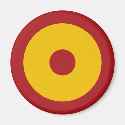 Aimant Cocarde espagnole, Spanish Roundel (Devant)