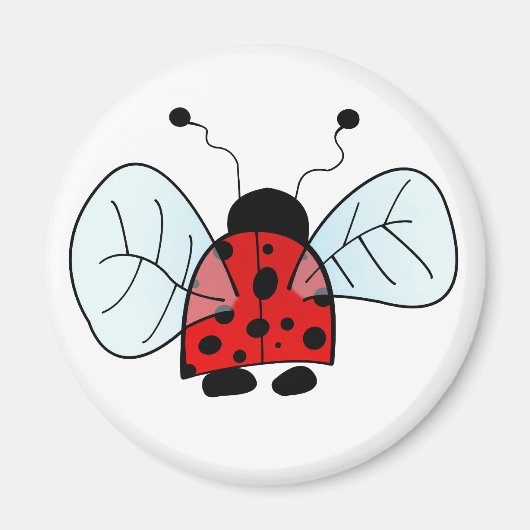 Aimant Coccinelle (Devant)
