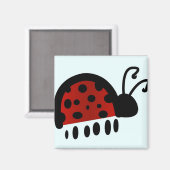 Aimant Coccinelle (Recto/Verso)