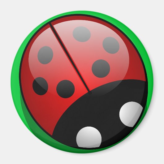 Aimant coccinelle (Devant)