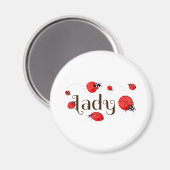 Aimant Coccinelle (Recto/Verso)