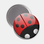 Aimant Coccinelle (Recto/Verso)