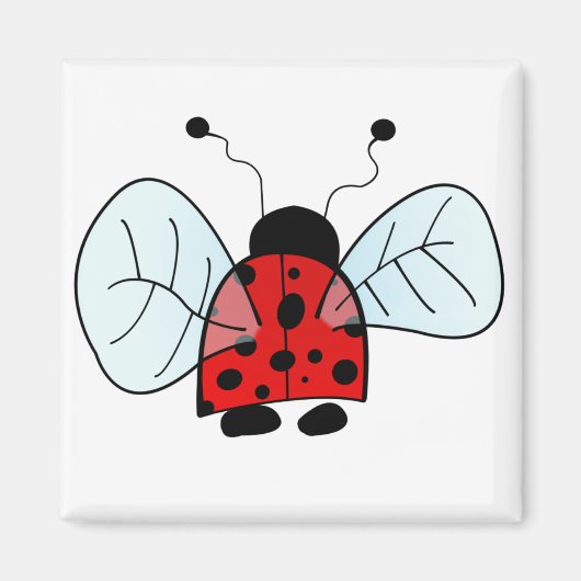 Aimant Coccinelle (Devant)