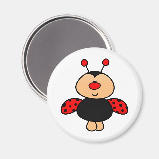 Aimant coccinelle (Recto/Verso)