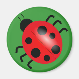 Aimant Coccinelle adorable