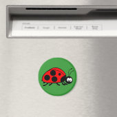 Aimant coccinelle mignonne (In Situ (Lave-vaisselle))