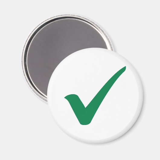 Aimant Coche verte (Recto/Verso)