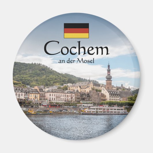 Aimant Cochem Allemagne Souvenir (Devant)