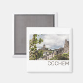 Aimant Cochem Moselle Panorama Allemagne Souvenir (Recto/Verso)