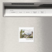 Aimant Cochem Moselle Panorama Allemagne Souvenir (In Situ (Lave-vaisselle))