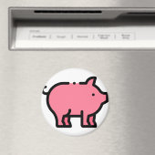 Aimant Cochon (In Situ (Lave-vaisselle))