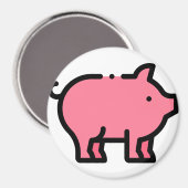 Aimant Cochon (Recto/Verso)