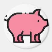 Aimant Cochon (Devant)