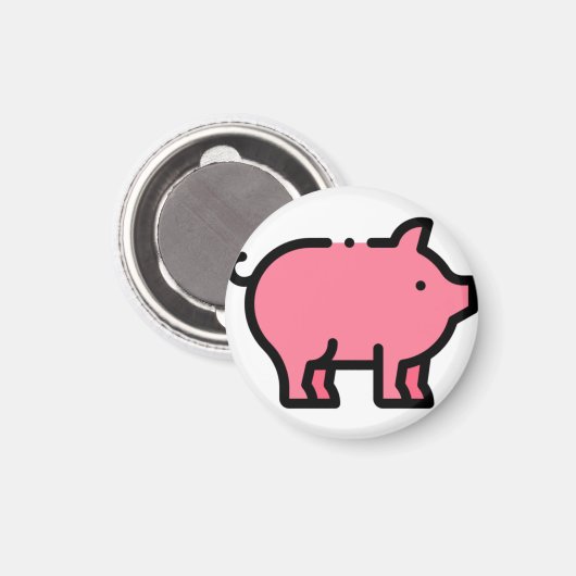 Aimant Cochon (Recto/Verso)
