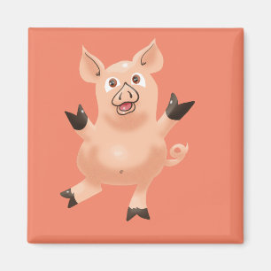 Aimant Cochon de course