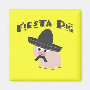 Aimant Cochon de Fiesta