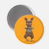 Aimant Cochon du rappeur (Recto/Verso)