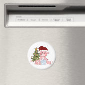 Aimant Cochon et arbre de Noël (In Situ (Lave-vaisselle))