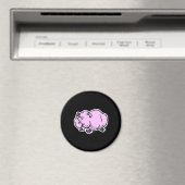 Aimant cochon gros rigolo (In Situ (Lave-vaisselle))