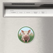 Aimant cochon mignon (In Situ (Lave-vaisselle))