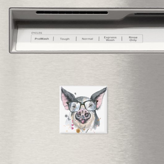 Aimant Cochon tendance (In Situ (Lave-vaisselle))