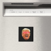 Aimant Cochon Tranquille - Anti Trump (In Situ (Lave-vaisselle))