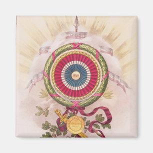 Aimant Cockade, emblème de 1848