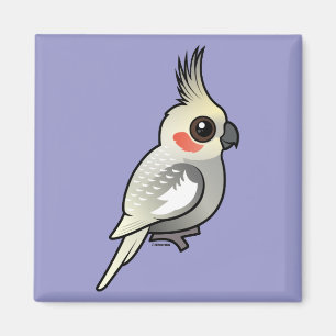 Aimant Cockatiel écorché