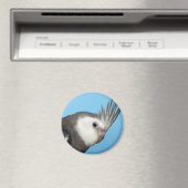 Aimant Cockatiel Homme Whiteface (In Situ (Lave-vaisselle))